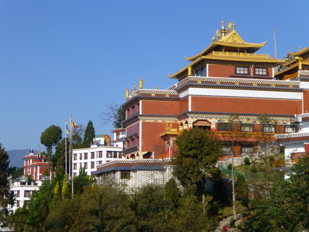 Leaving the monastery